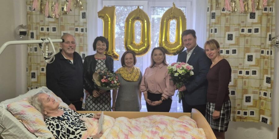100. narozeniny paní Idy